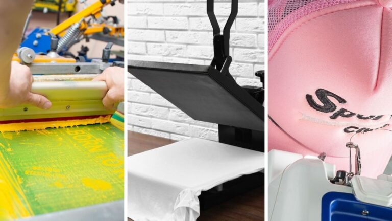 Screen Print, DTF, or Embroidery? How to Choose the Right Print Method for Your Project